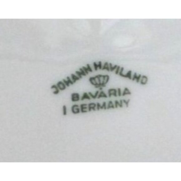 4 Johann Haviland Blue Garland Fruit Dessert Bowls Replacement Dinnerware - Picture 6 of 6